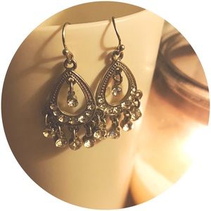 Crystal Teardrop Earrings